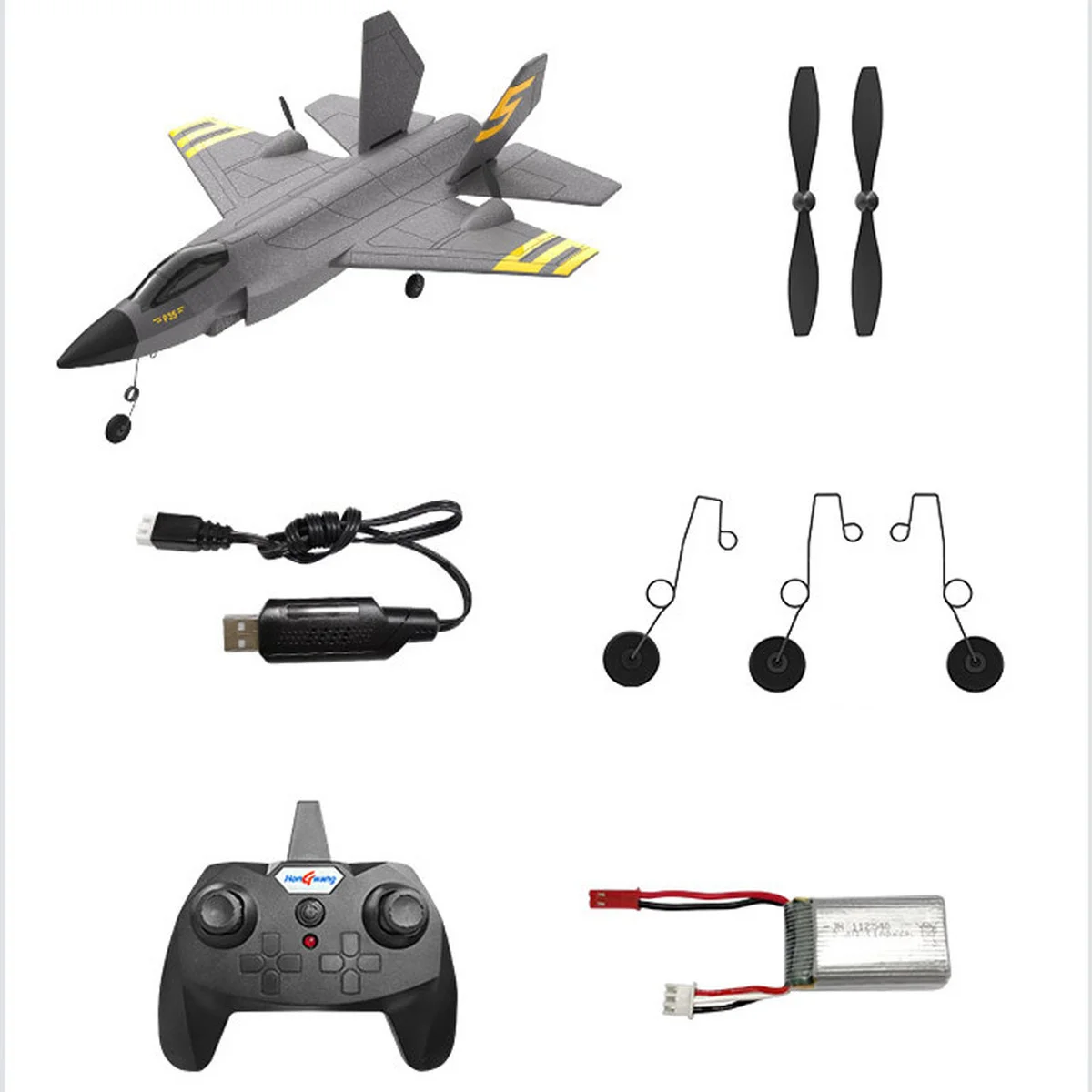 Літак на радіокеруванні SCHE HW31 Foam Gray