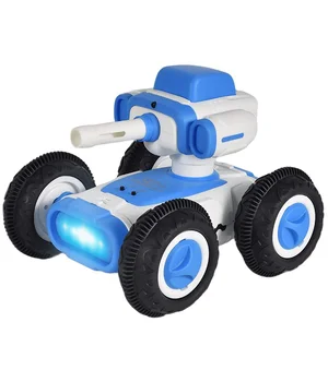 Машинка на радиоуправлении SHT 1509B Cartoon Tank 2.4G Blue