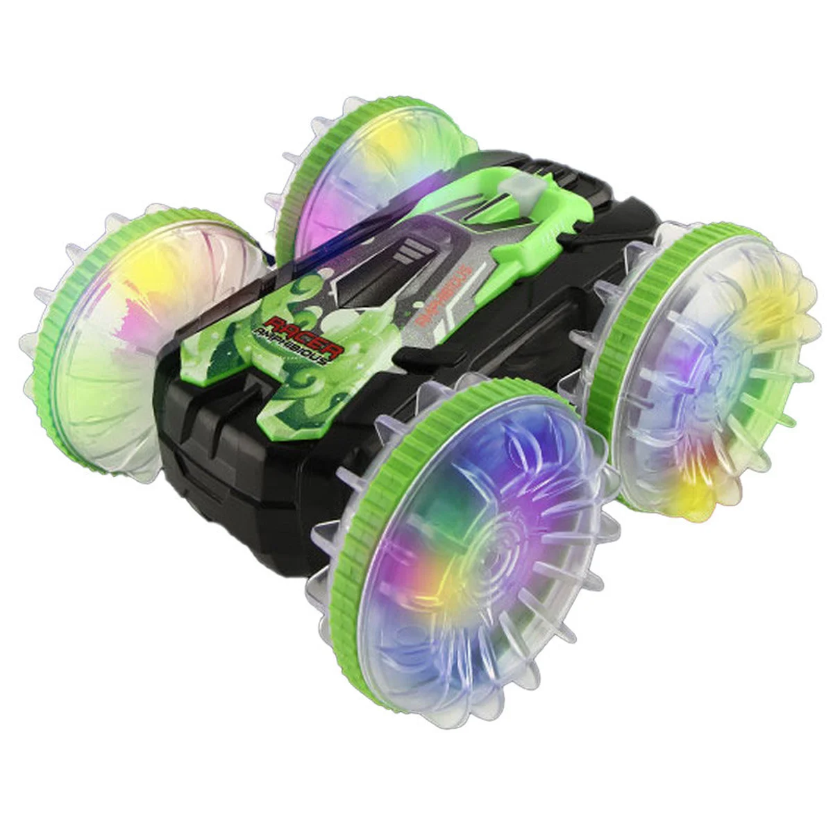 Машинка-амфибия на радиоуправлении YL-103 2.4G Transparent green