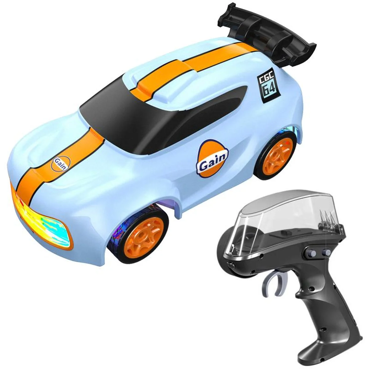 Дрифт-машина на радиоуправлении SHT K13 (1:64) Rally Car 2.4G Blue