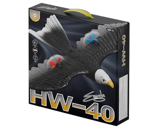 Самолет-птица на радиоуправлении SCHE HW40 Eagle Black
