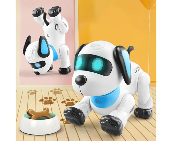 Інтерактивна іграшка Собака-Робот SHT K21 White