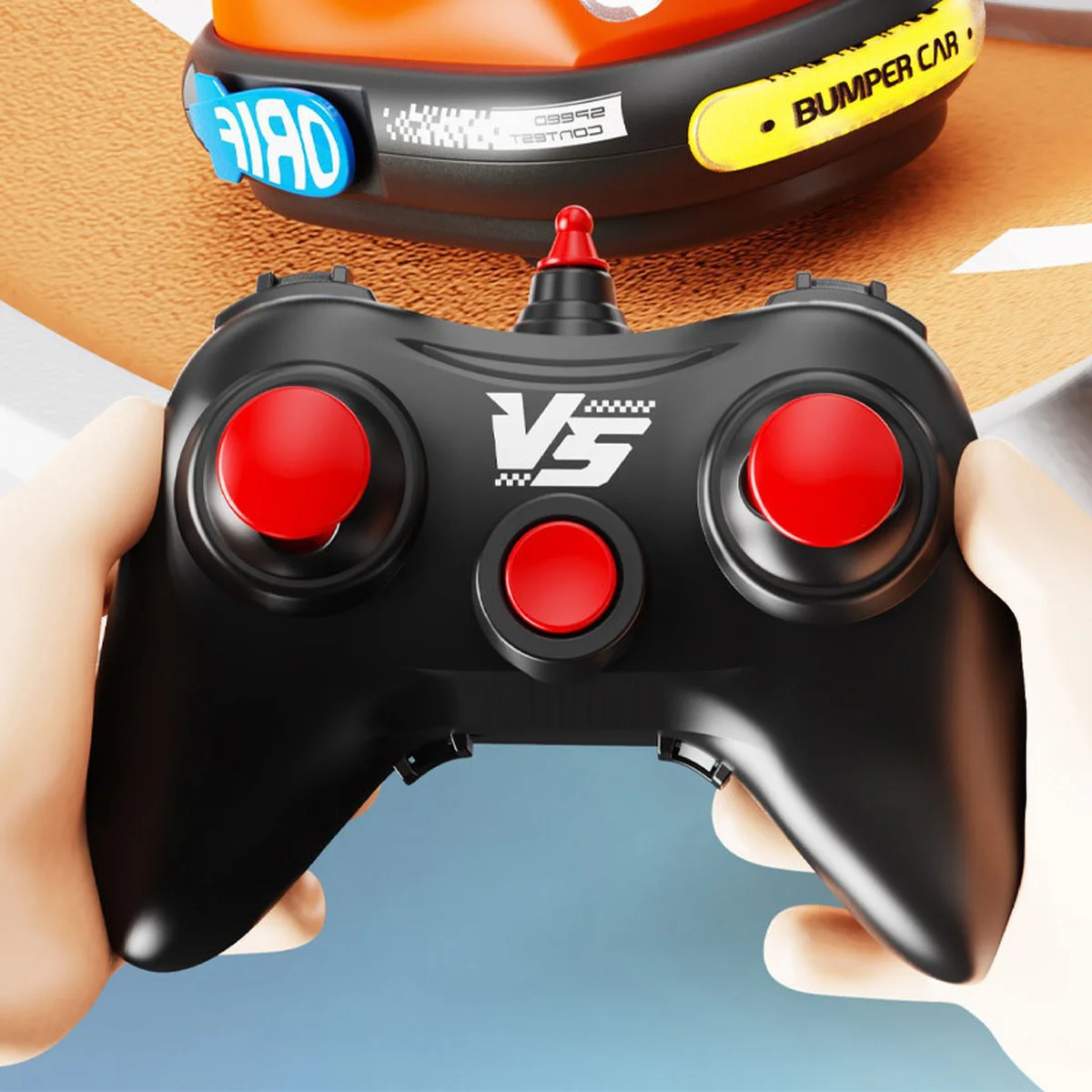 Игровой набор машинок на радиоуправлении T36 Bumper Car (2pcs) Red / Blue