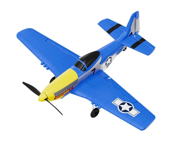 Самолет на радиоуправлении SCHE W551 Four-channel Stunt Fighter Blue