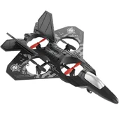 Самолет на радиоуправлении SCHE L0712 Aerobatic (with two remote controls) Black