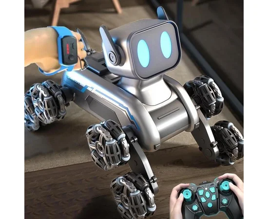 Інтерактивна іграшка Собака-Робот SHT 2950-1 (2 charger battery) Silver