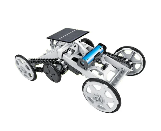 Конструктор внедорожник-скалолаз на солнечной батарее DYY008 Diy Solar White