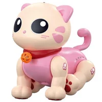 Интерактивная игрушка Котенок-Робот SHT K31 Pink