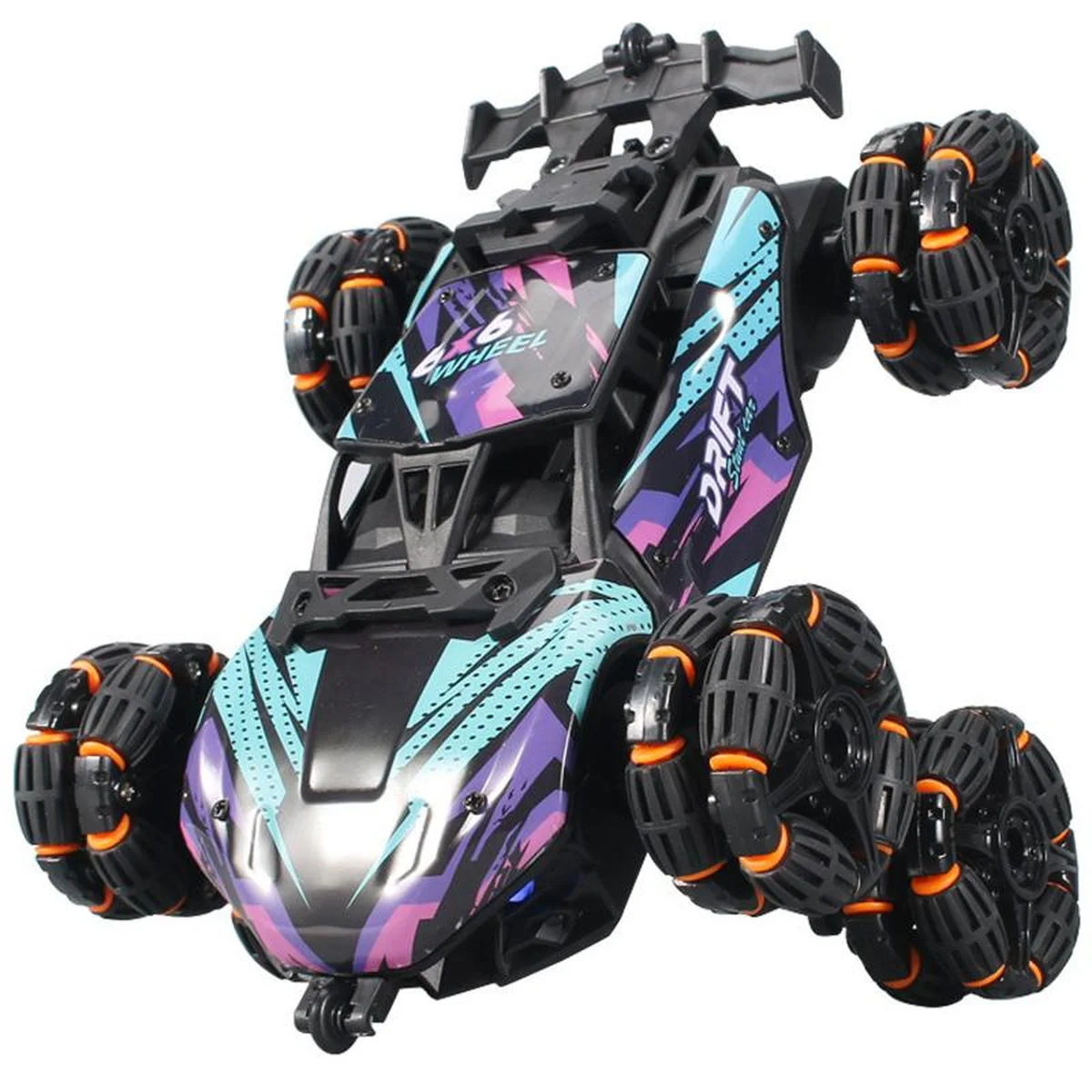 Детский восьмиколесный джип на радиоуправлении SHT 2330 2.4G (with 2 remote) Violet