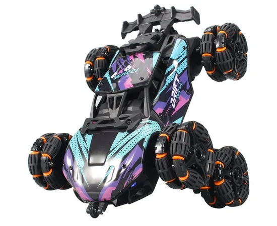 Детский восьмиколесный джип на радиоуправлении SHT 2330 2.4G (with 2 remote) Violet