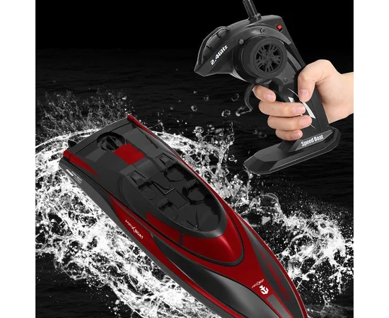 Катер на радиоуправлении HF16335 2.4G Red