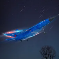 Самолет на радиоуправлении SCHE HW32 F22 Fighter Blue