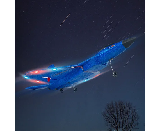 Літак на радіокеруванні SCHE HW32 F22 Fighter Blue