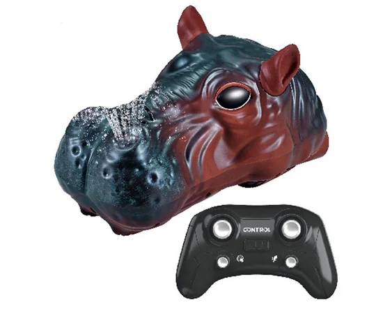 Човен на радіокеруванні SHT 3736AD Hippopotamus 2.4G Black / Brown