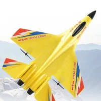 Самолет на радиоуправлении SCHE HW28 SU27 Foam Yellow