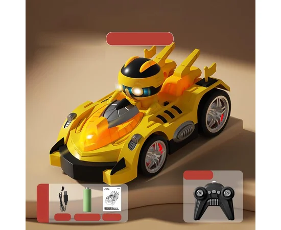 Машинка на радиоуправлении ZF17-1A Super Bumper Car Yellow