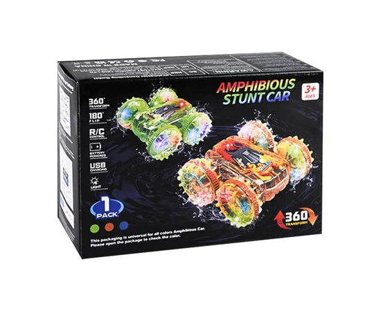 Машинка-амфибия на радиоуправлении YL-103 2.4G Transparent orange