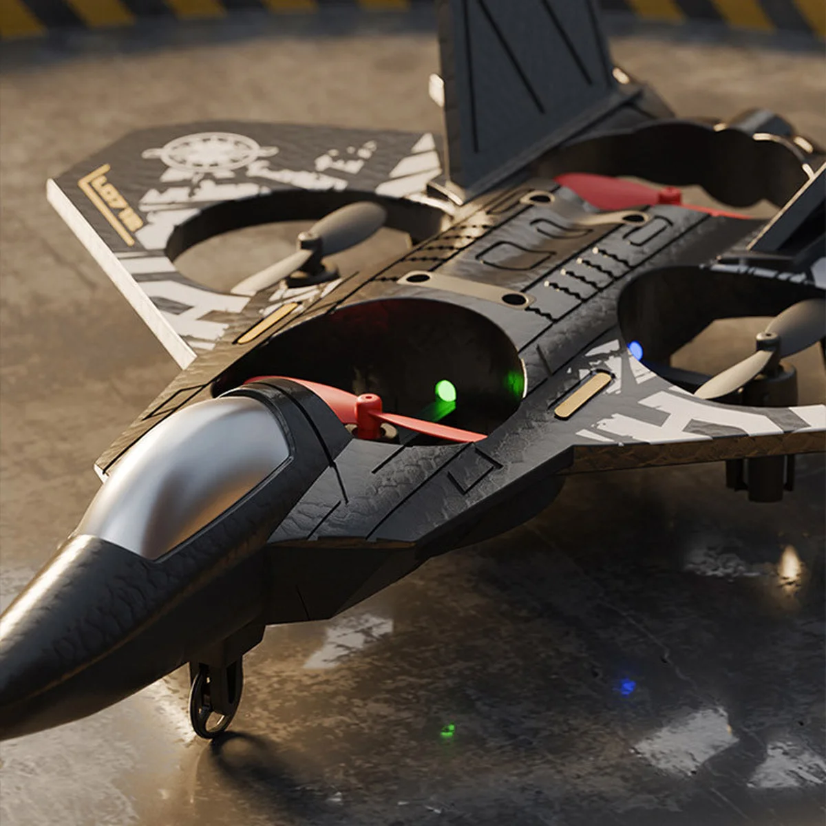 Літак на радіокеруванні SCHE L0712 Aerobatic Gray