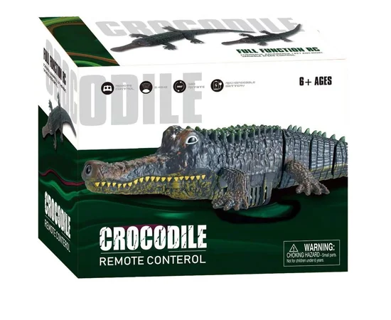 Лодка на радиоуправлении SHT MSD668 Crocodile 2.4G Green