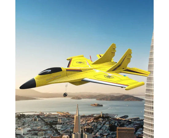 Самолет на радиоуправлении SCHE HW37 New Foam Yellow