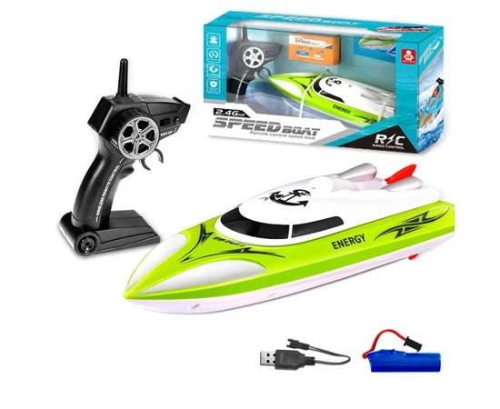 Катер на радиоуправлении SHT 658-45 2.4G Green