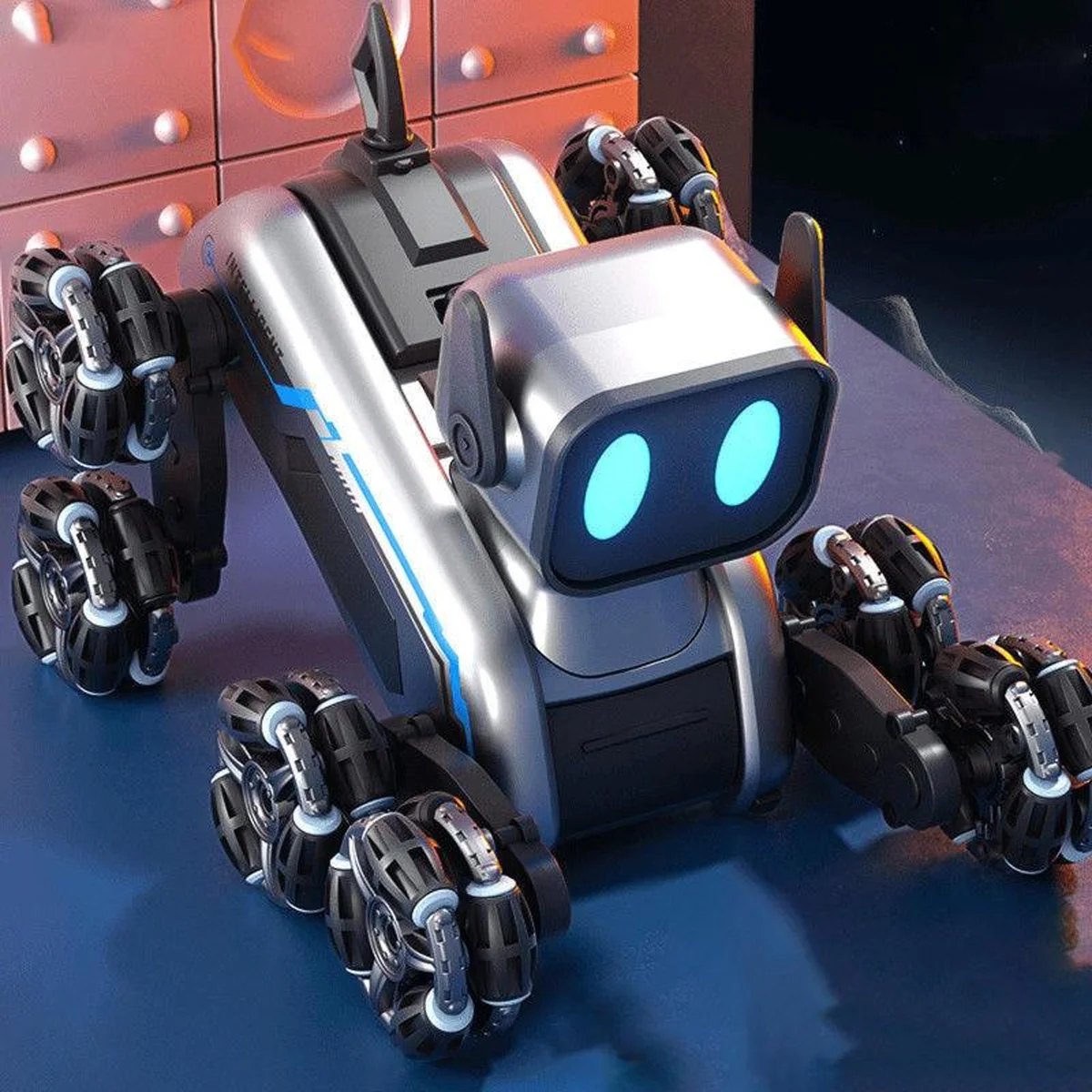 Інтерактивна іграшка Собака-Робот SHT 2950-1 (2 charger battery) Silver