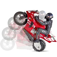 Мотоцикл на радиоуправлении Motorcycle Stunt Drift six-axis Gyroscope Red