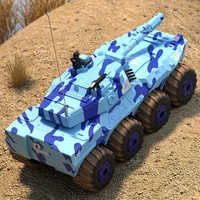 Бронетранспортер-амфібія на радіокеруванні SCHE Y1802 Blue