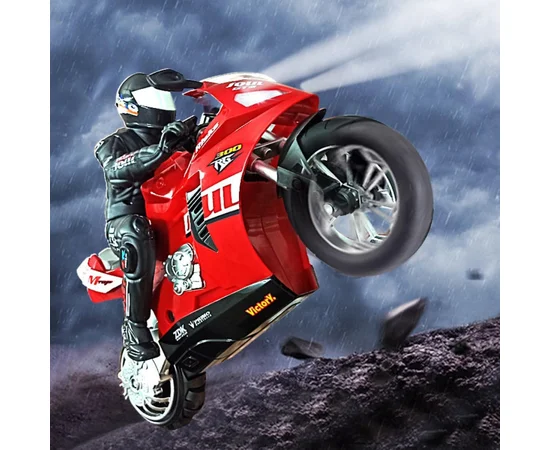 Мотоцикл на радіокеруванні Motorcycle Stunt Drift six-axis Gyroscope Red