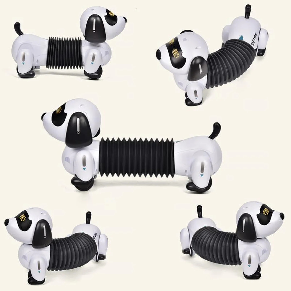 Интерактивная игрушка Собака-Робот SHT K22 White