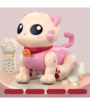Интерактивная игрушка Котенок-Робот SHT K31 Pink