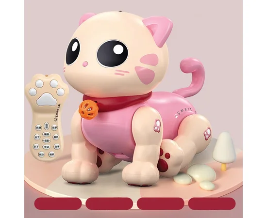 Інтерактивна іграшка Кошеня-Робот SHT K31 Pink