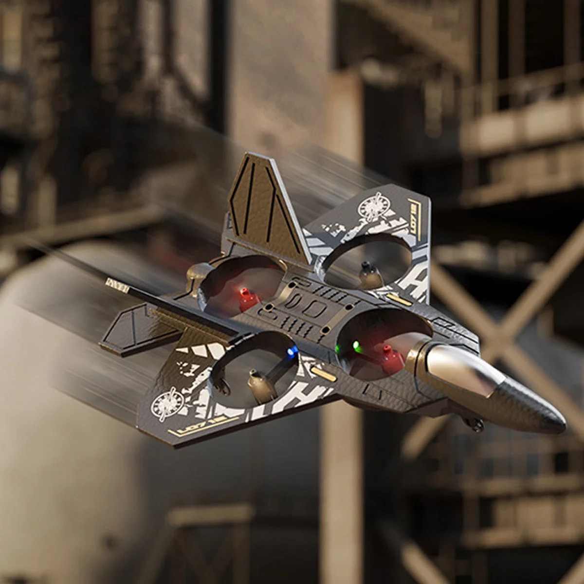 Самолет на радиоуправлении SCHE L0712 Aerobatic (with two remote controls) Gray