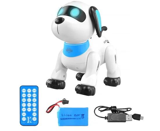 Інтерактивна іграшка Собака-Робот SHT K21 White