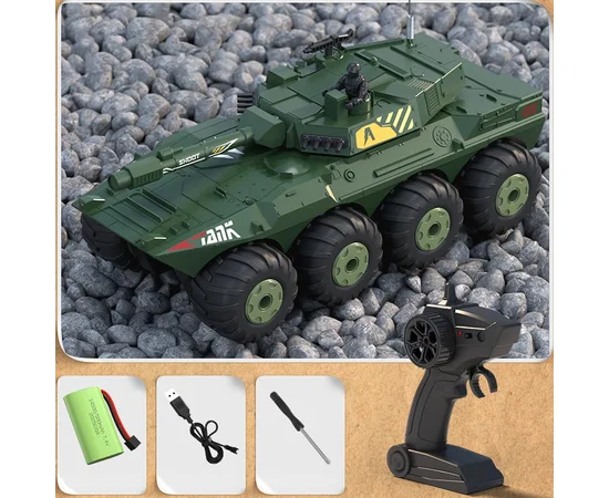 Бронетранспортер-амфібія на радіокеруванні SCHE Y1802 Green