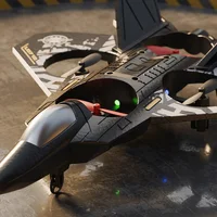 Самолет на радиоуправлении SCHE L0712 Aerobatic (with two remote controls) Black