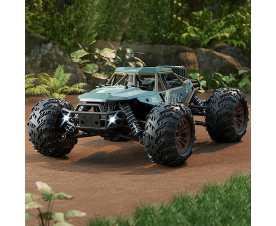 Машинка на радиоуправлении SCHE HW8809 Four-wheel drive high-speed Green