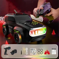 Дрифт-машина на радиоуправлении SHT K12 (1:64) Jeep 2.4G Black