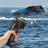 Катер на радиоуправлении HF16335 2.4G Blue