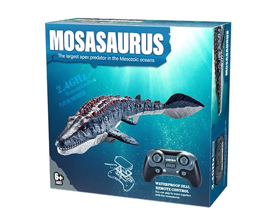 Човен на радіокеруванні SHT 3712-3A Mosasaurus 2.4G Grey