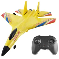 Самолет на радиоуправлении SCHE HW28 SU27 Foam Yellow
