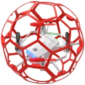 Самолет на радиоуправлении SCHE L0717 Ball Drone Red
