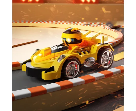 Машинка на радиоуправлении ZF17-1A Super Bumper Car Yellow