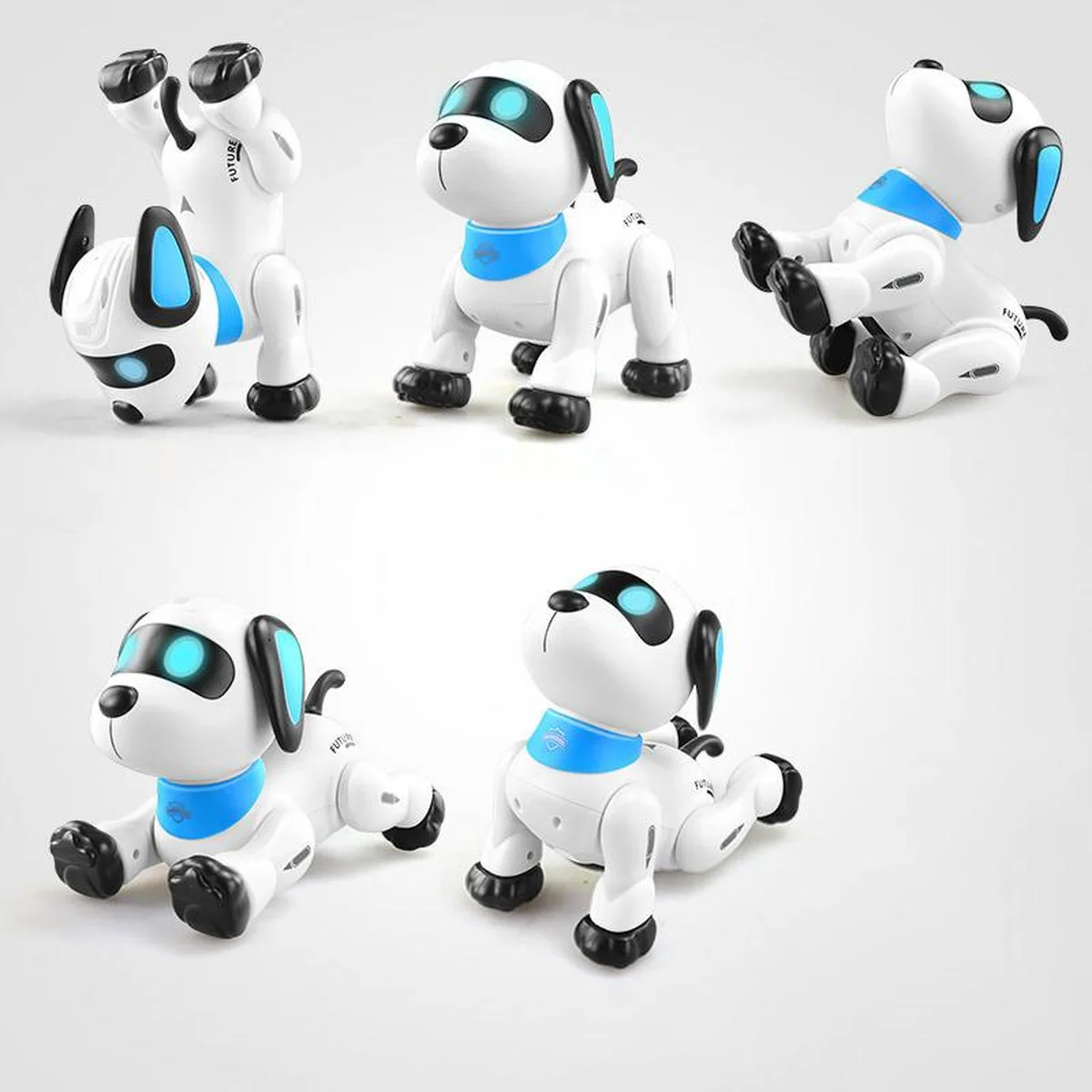 Интерактивная игрушка Собака-Робот SHT K21 White