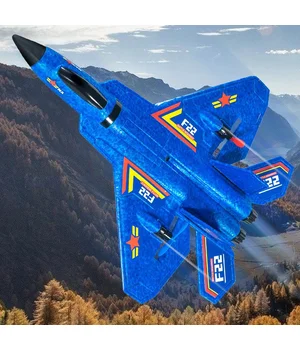 Самолет на радиоуправлении SCHE HW32 F22 Fighter Blue Самолет на радиоуправлении SCHE HW32 F22 Fighter Blue