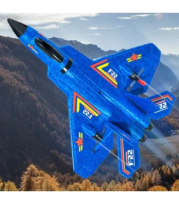 Літак на радіокеруванні SCHE HW32 F22 Fighter Blue