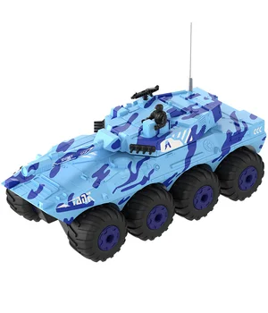 Бронетранспортер-амфибия на радиоуправлении SCHE Y1802 Blue