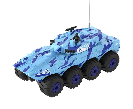 Бронетранспортер-амфибия на радиоуправлении SCHE Y1802 Blue