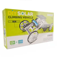 Конструктор внедорожник-скалолаз на солнечной батарее DYY008 Diy Solar White