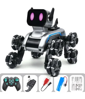 Интерактивная игрушка Собака-Робот SHT 2950-1 (2 charger battery) Silver